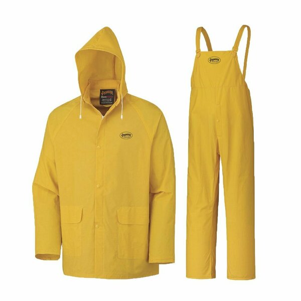 Pioneer PVC Rainsuit, Yellow, XL V3010460U-XL